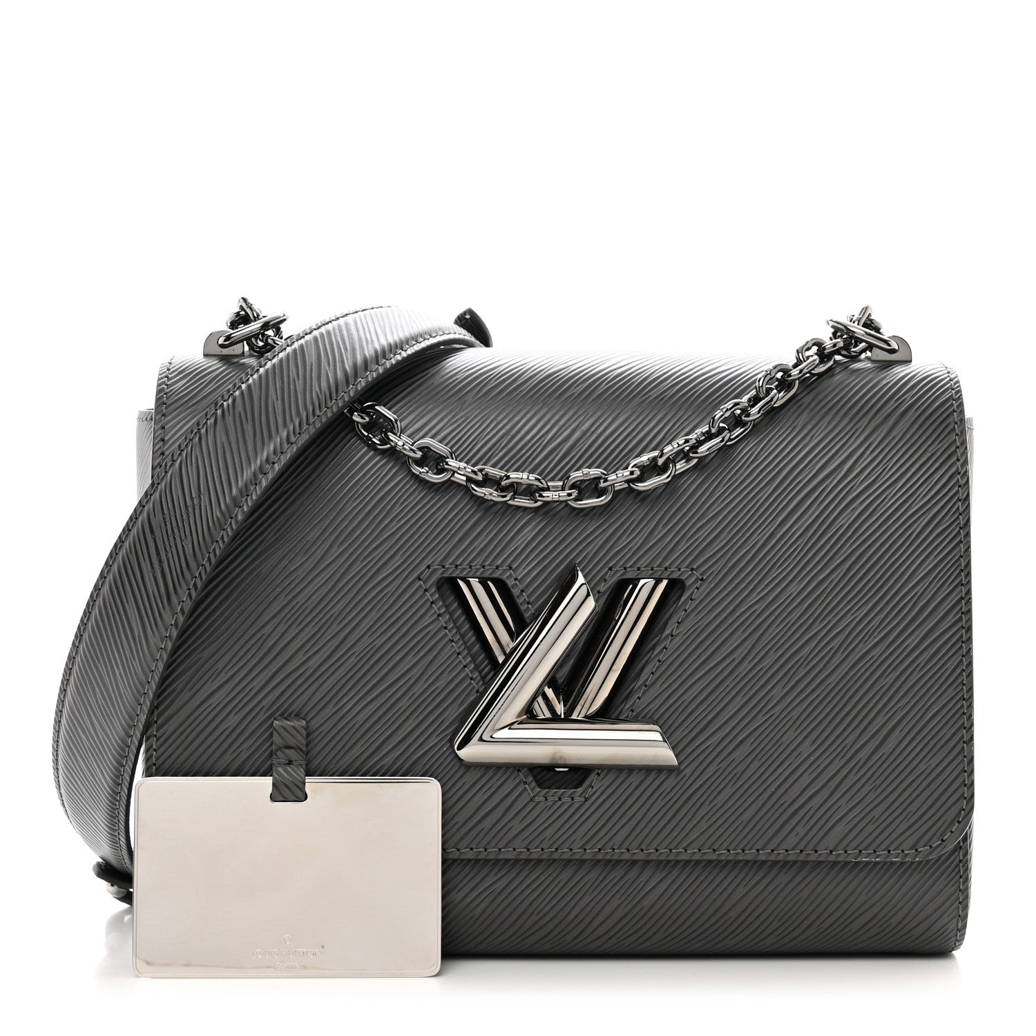 Louis Vuitton Epi Twist Shoulder Bag MM Etain 1 of 8