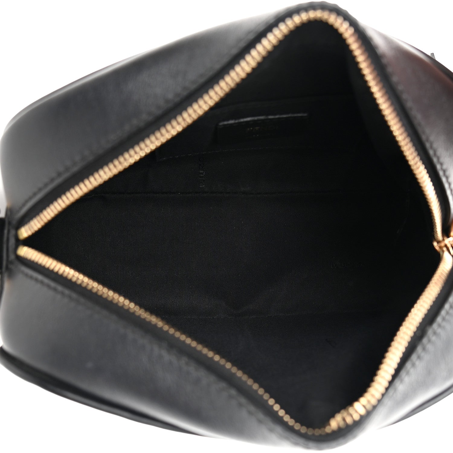 Fendi Vitello Century F is Fendi Bi-Color FF 1974 Embossed Camera Case Maya Black 5 of 15