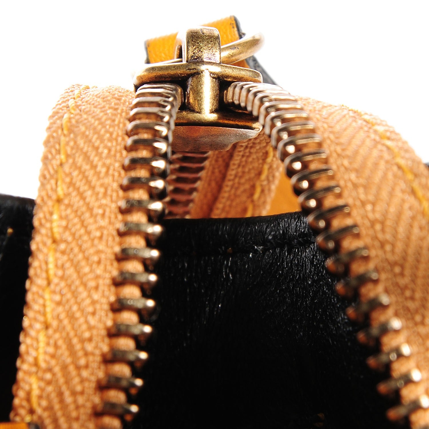 Celine Smooth Calfskin Nano Luggage Amber Black 8 of 8