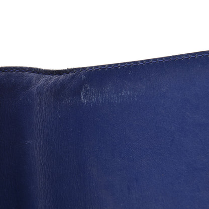 Saint Laurent Patent Belle De Jour Flap Wallet Blue 11 of 11