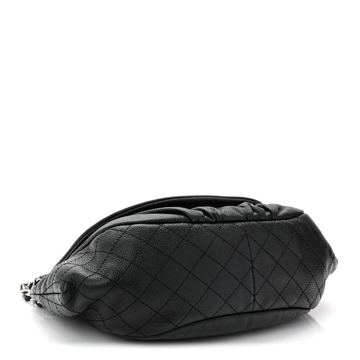 Chanel Caviar Half Moon Large Flap Black 4 of 11