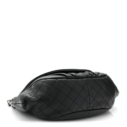 Chanel Caviar Half Moon Large Flap Black 4 of 11