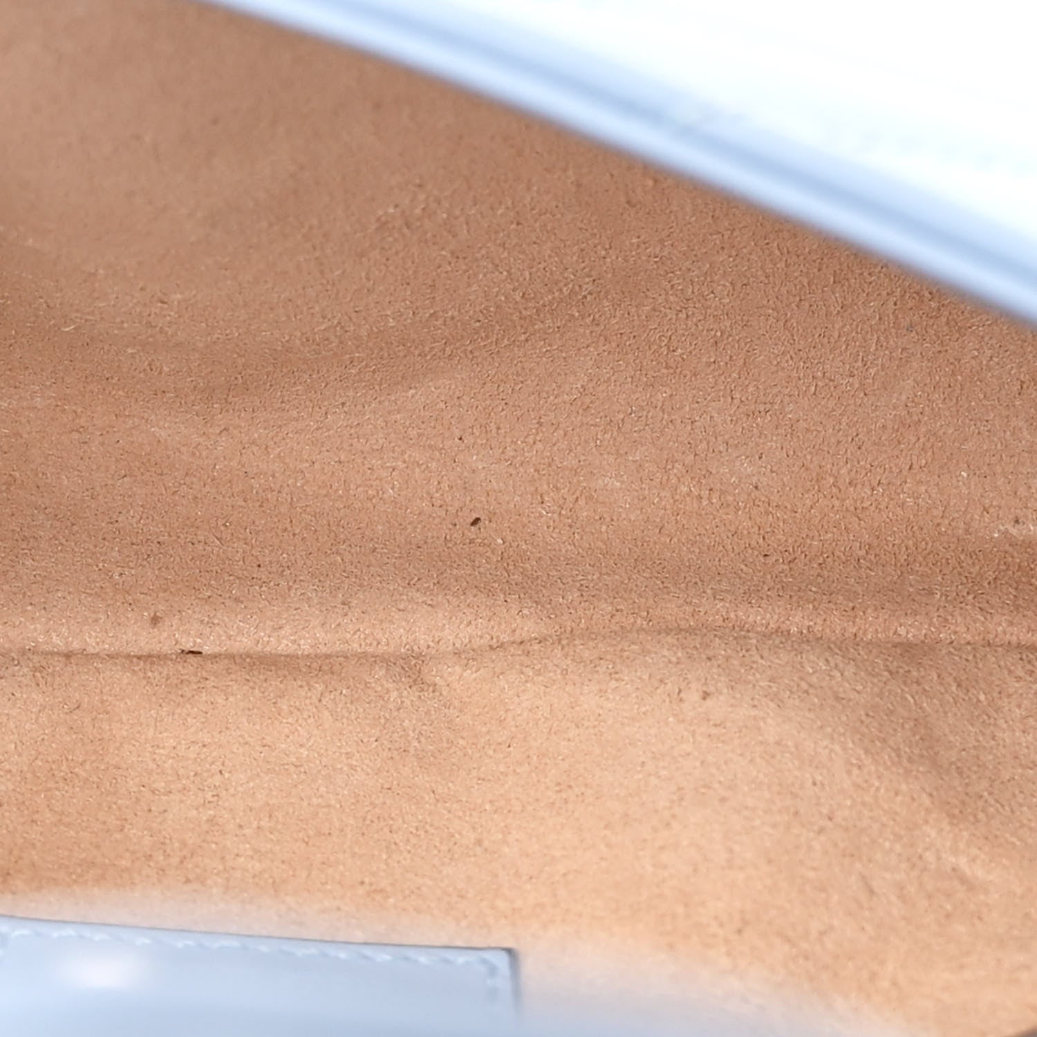 Gucci Calfskin Matelasse Monochrome GG Marmont Chain Belt Bag Porcelain Light Blue 5 of 11