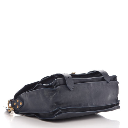 Proenza Schouler Lambskin Medium PS1 Satchel Indigo 5 of 10