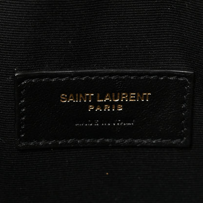 Saint Laurent Smooth Shiny Calfskin Uptown Pouch Dune 6 of 6