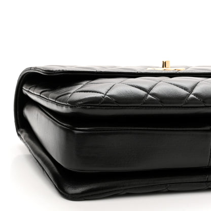 Chanel Lambskin Quilted Medium Trendy CC Flap Dual Handle Bag Black 10 of 11