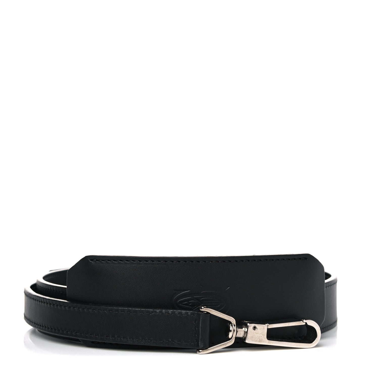 Calfskin Adjustable Shoulder Strap Black