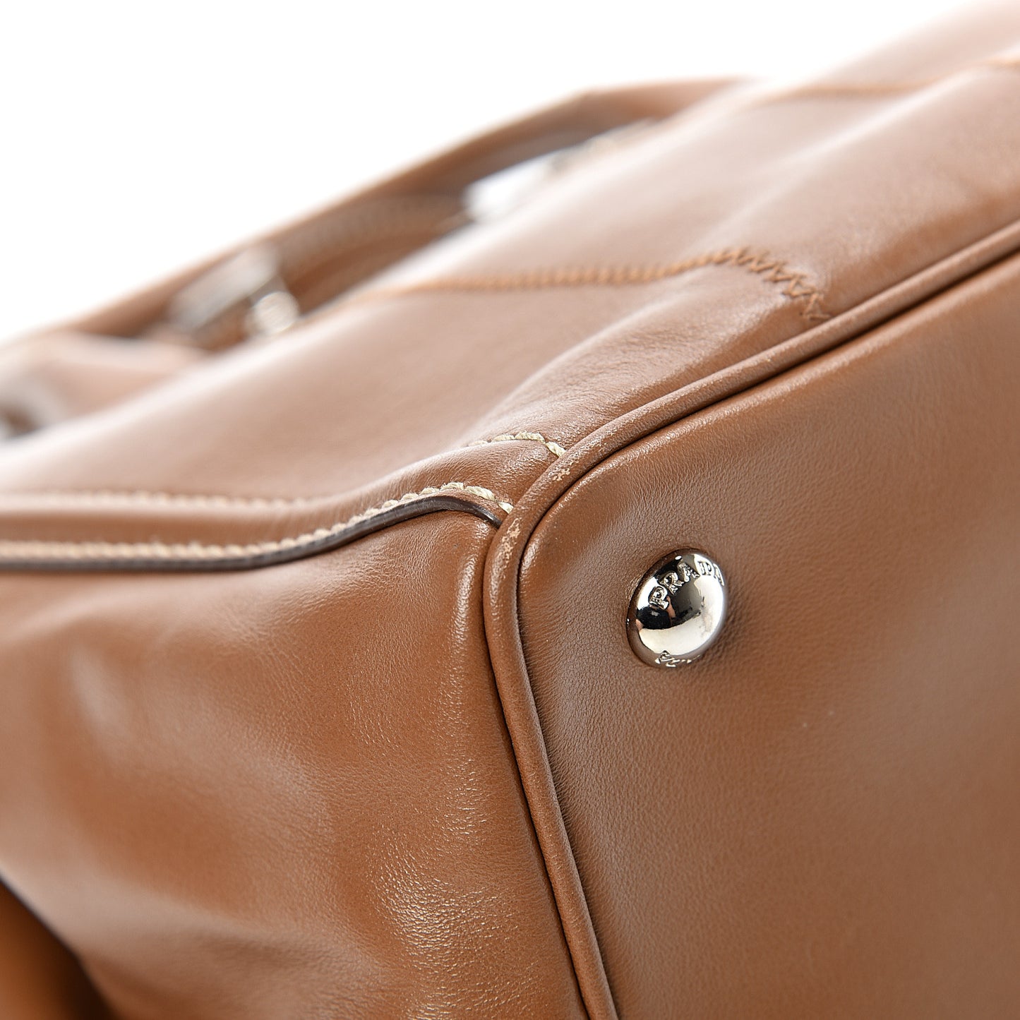 Soft Calfskin Tote Cannella