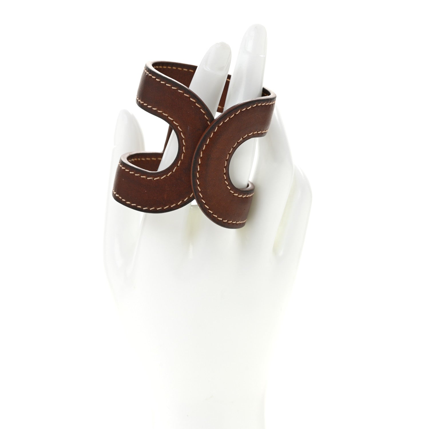 Hermes Barenia Ano Cuff S Fauve 2 of 7