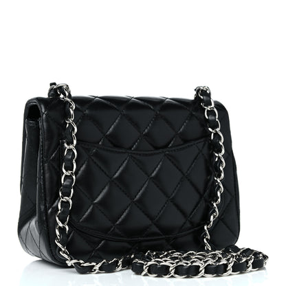 Chanel Lambskin Quilted Mini Square Flap Black 3 of 10
