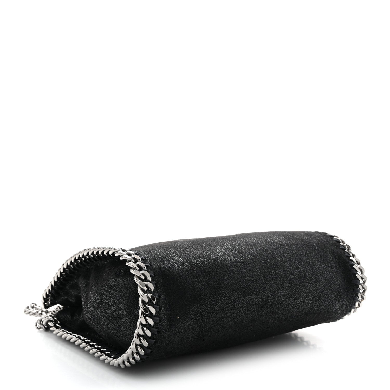 Stella McCartney Shaggy Deer Mini Falabella Tote Black 4 of 9