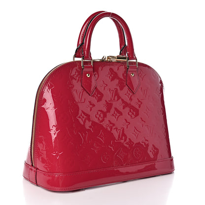 Louis Vuitton Vernis Alma MM Rose Indien 3 of 8