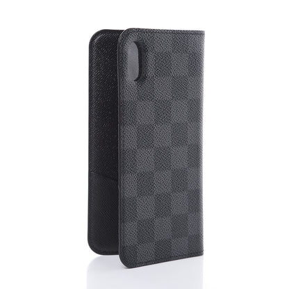 Louis Vuitton Damier Graphite iPhone X Folio Case 3 of 7