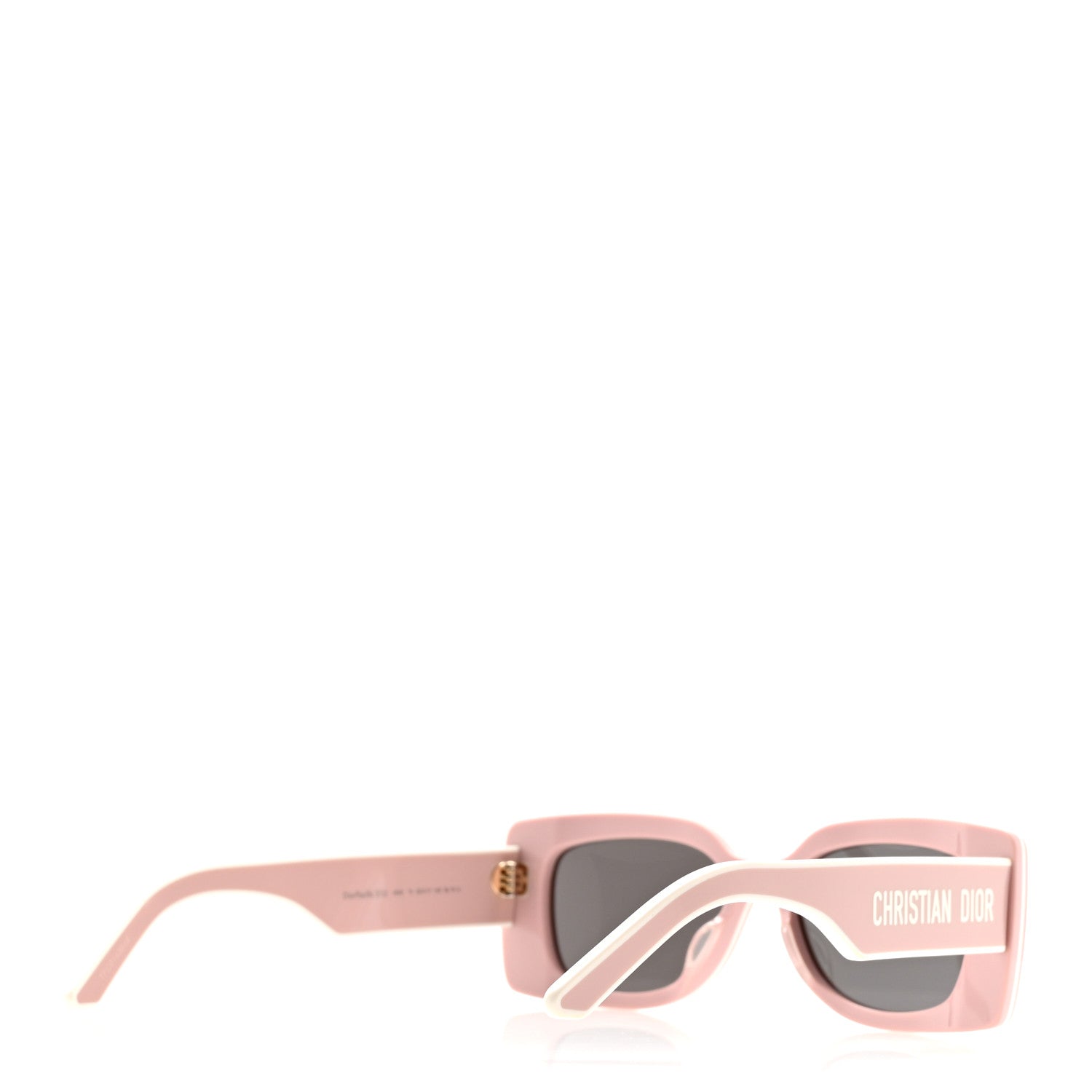 CHRISTIAN DIOR Pacific クリアピンク サングラス DiorPacific B2F Transparent Pink Butterfly Sunglasses | DIOR