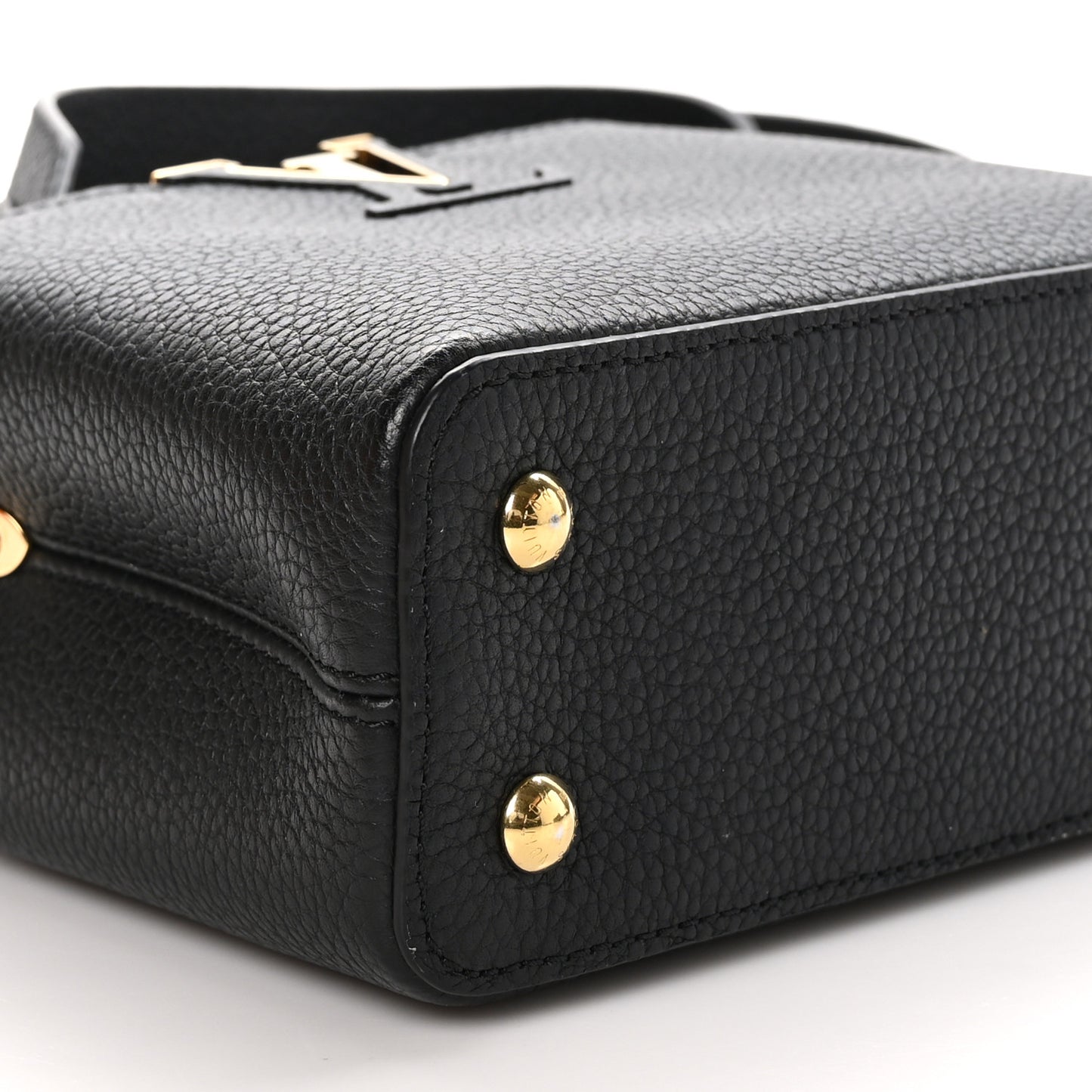 Taurillon Mini Capucines Black