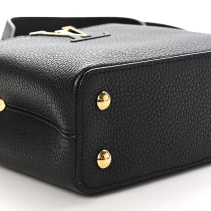 Louis Vuitton Taurillon Mini Capucines Black 8 of 10