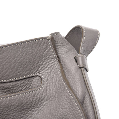 Chloe Calfskin Medium Marcie Round Crossbody Bag Cashmere Grey 8 of 13