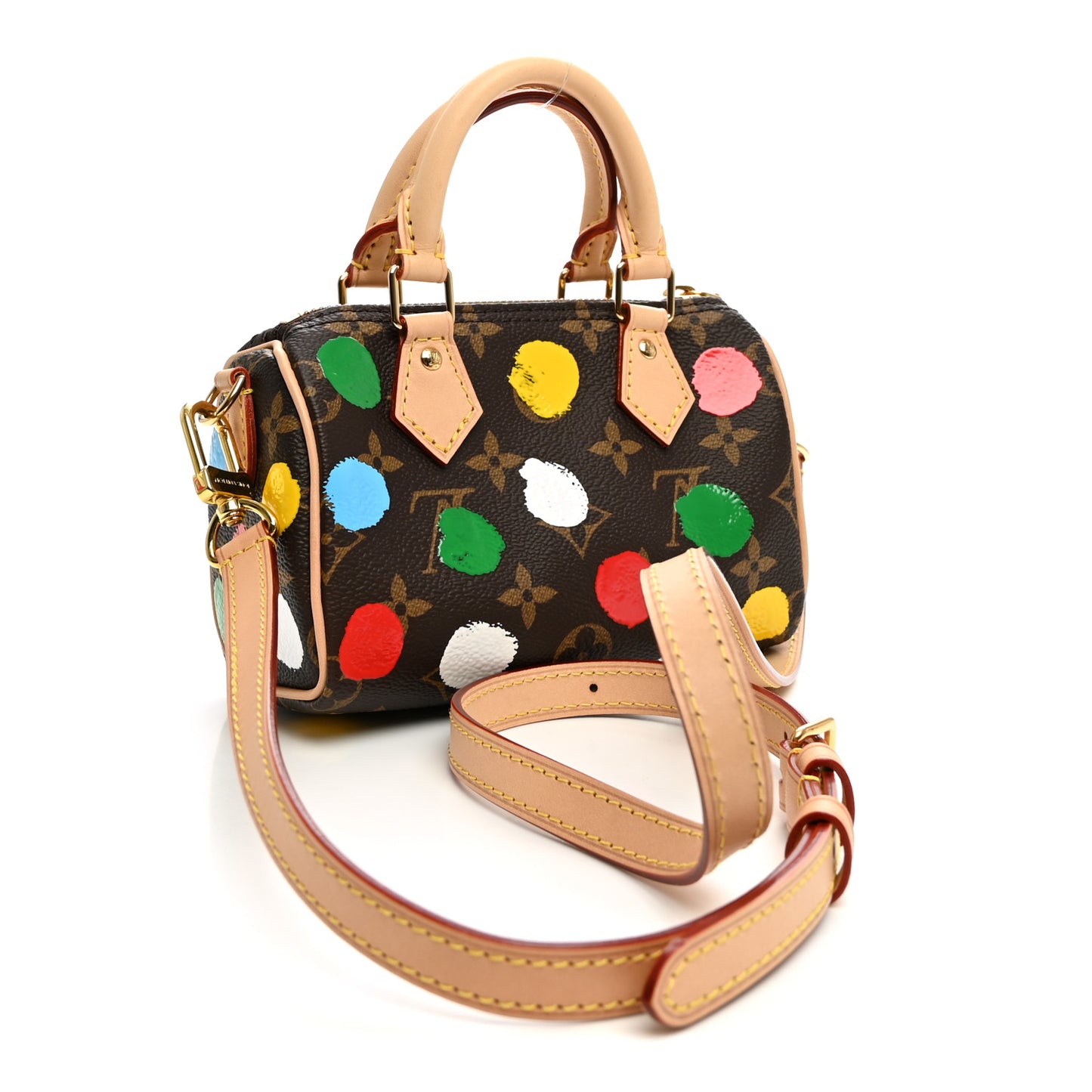 LV X YK Monogram Nano Speedy