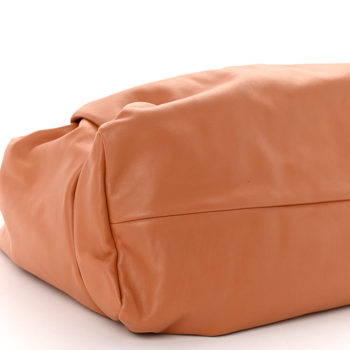 Smooth Butter Calfskin Large The Shoulder Pouch Clay