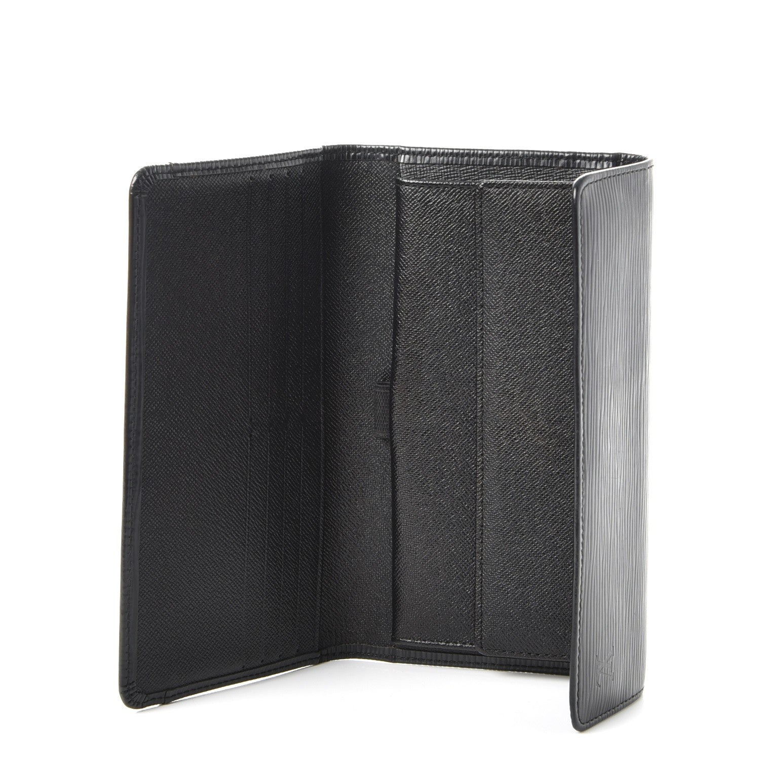Louis Vuitton Epi Porte Tresor International Wallet Black 5 of 7