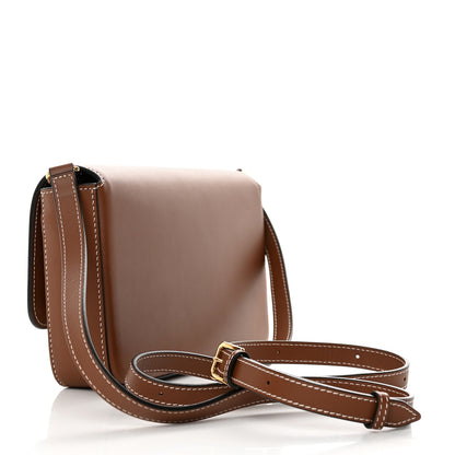 Burberry Calfskin Vintage Check New Hampshire Bag Archive Beige Tan 3 of 11