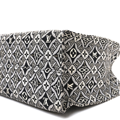 Louis Vuitton Jacquard Since 1854 Onthego GM Grey 9 of 9