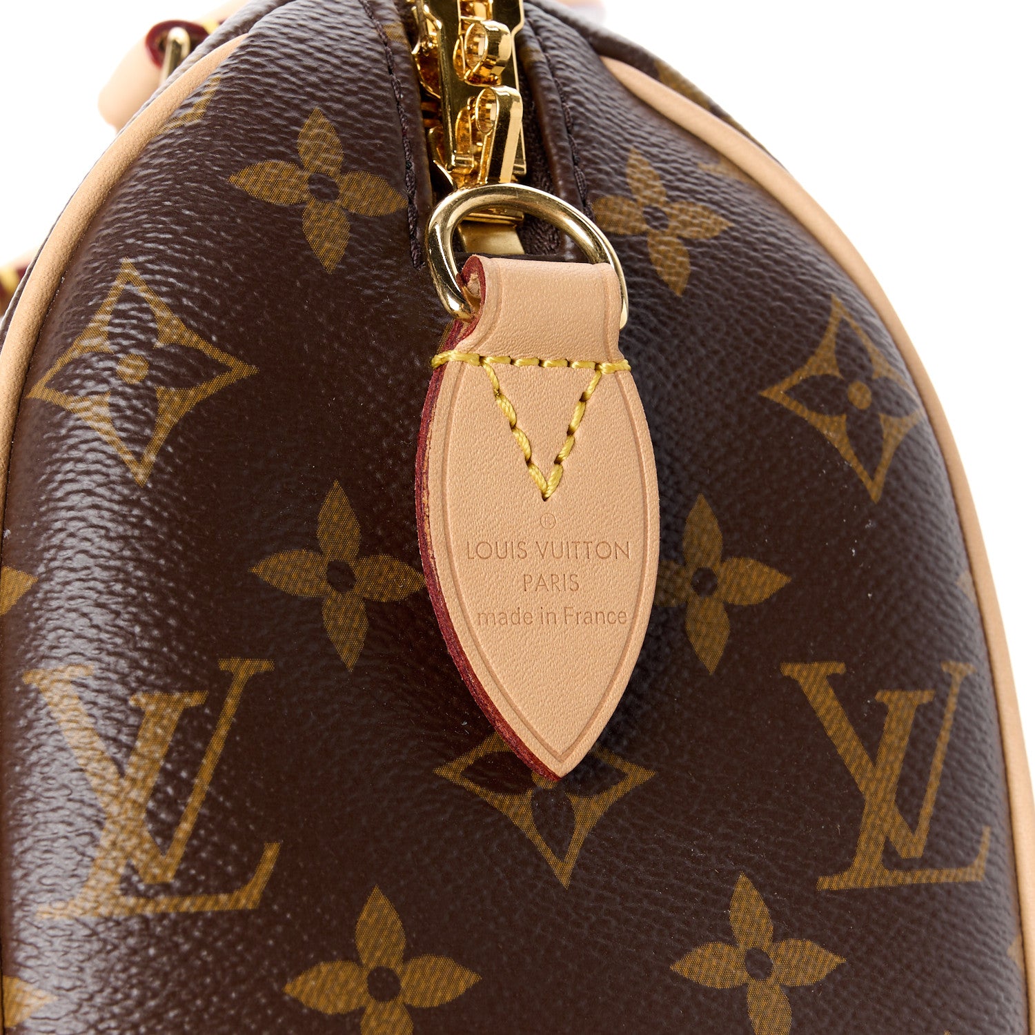 Louis Vuitton Monogram Speedy Bandouliere 20 Beige 8 of 11