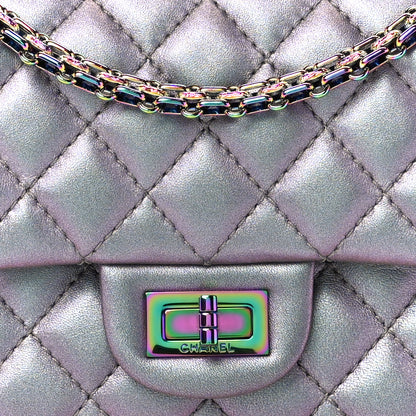 Chanel Iridescent Lambskin Quilted 2.55 Reissue 225 Flap Light Purple 8 of 11