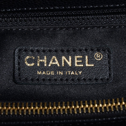 Chanel Caviar Grand Shopping Tote GST Black 6 of 7