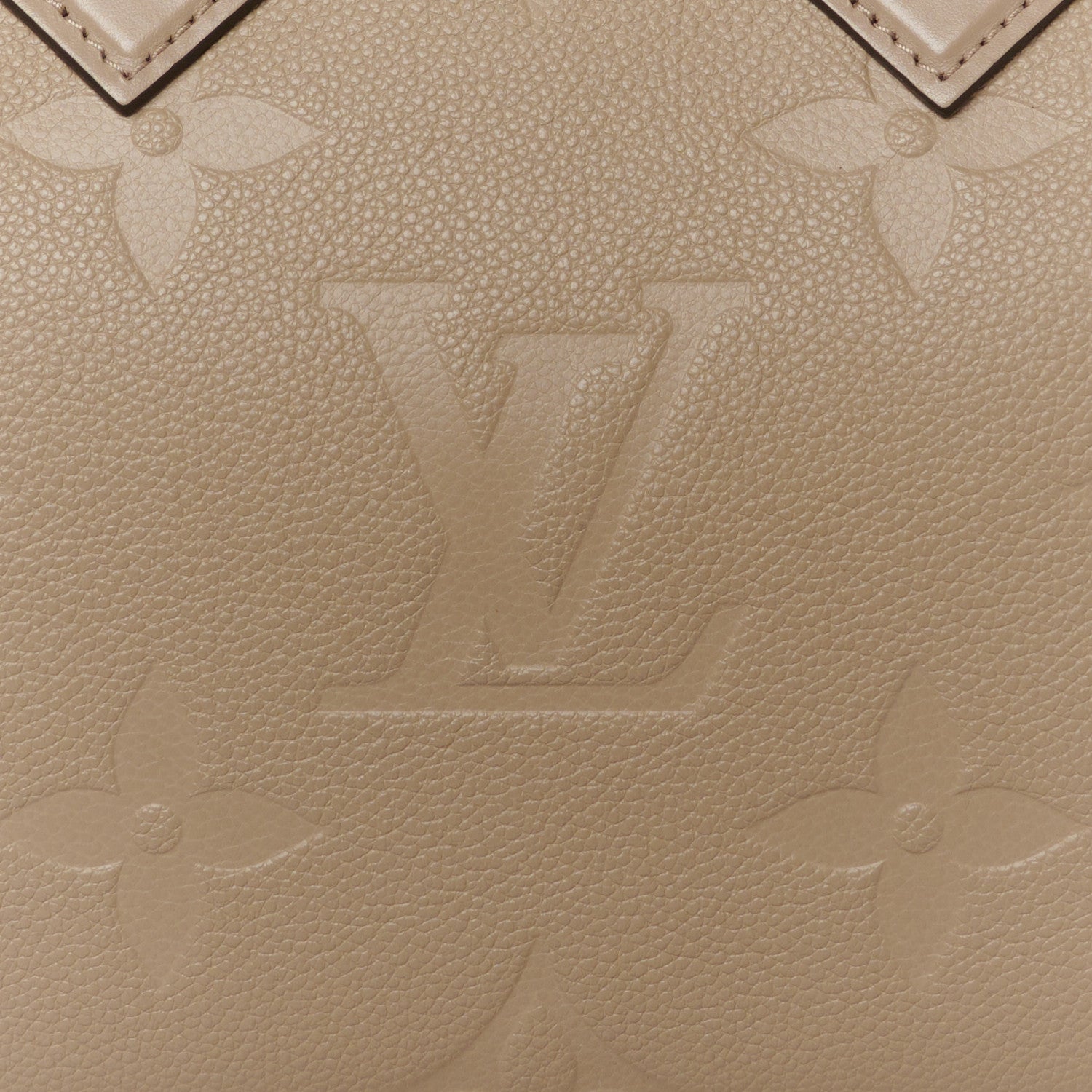 Louis Vuitton Empreinte Monogram Giant Speedy Bandouliere 25 Tourterelle 7 of 9