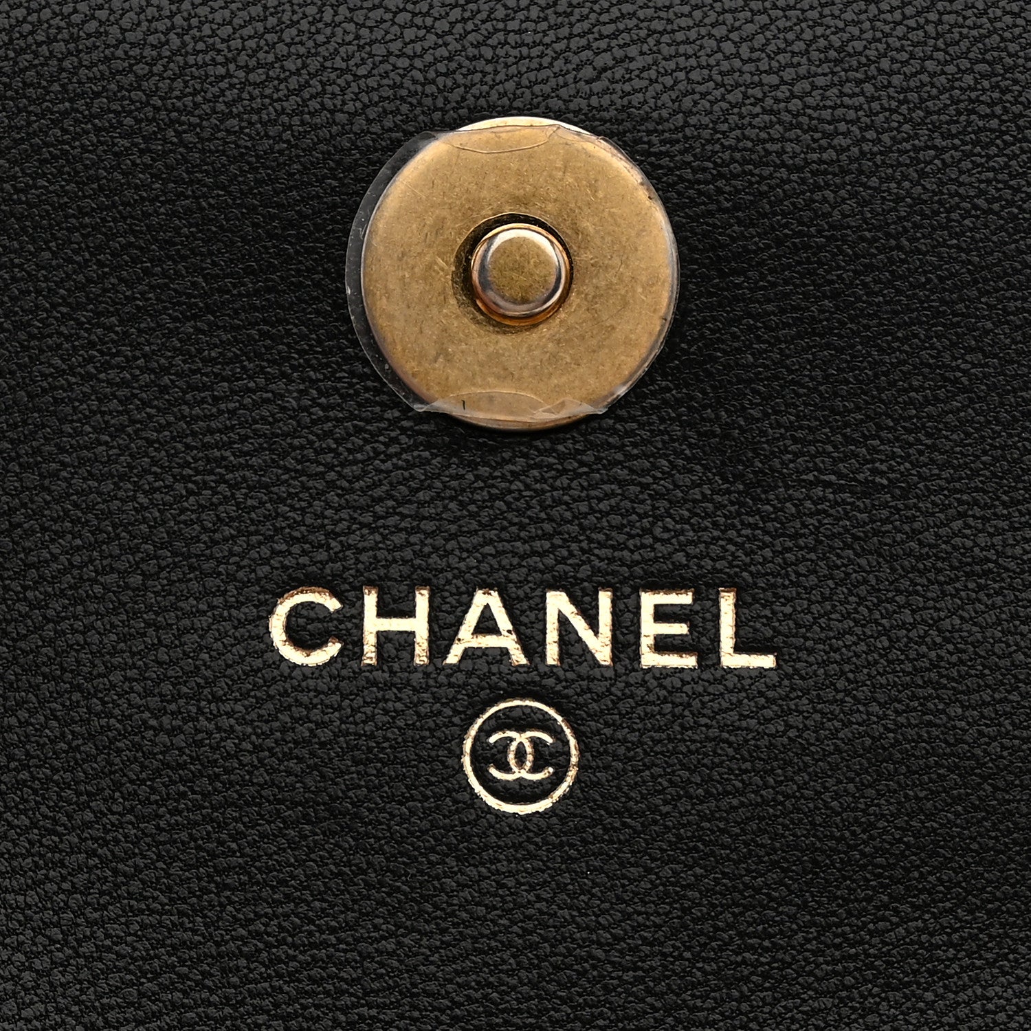 Chanel Lambskin Quilted Pearl Crush Clutch With Chain Black 6 of 11