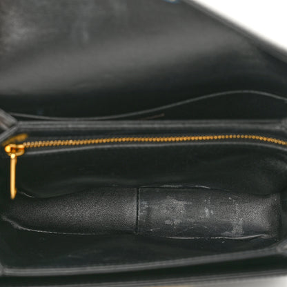 Celine Shiny Calfskin Teen Triomphe Black 5 of 11