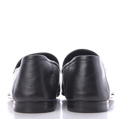 Gucci Goatskin Tiger Embroidered Mens Horsebit Loafers 11 Black 5 of 12