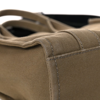 Marc Jacobs Cotton Canvas Small The Traveler Tote Bag Slate Green 8 of 11