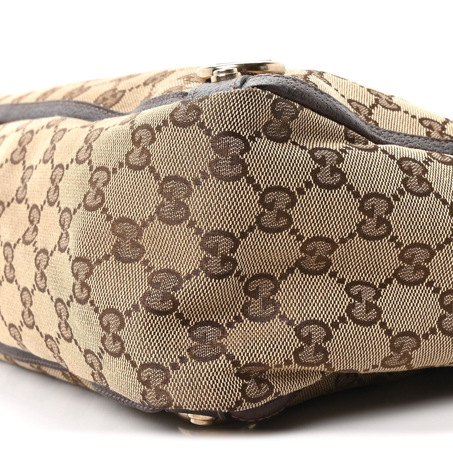 Gucci Monogram Large Abbey Tote Dark Brown 10 of 10
