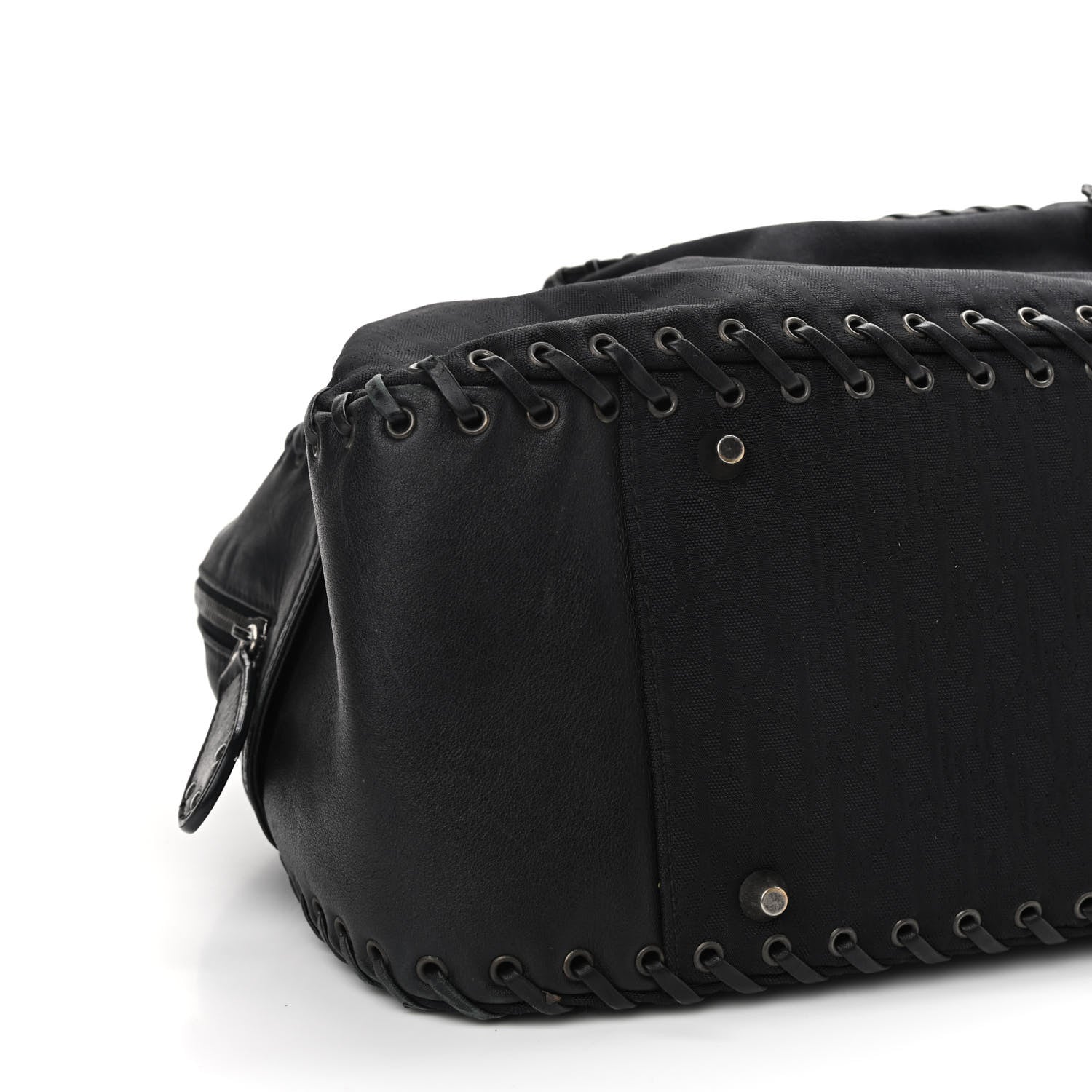 Christian Dior Monogram Ethnic Shoulder Bag Black 8 of 10