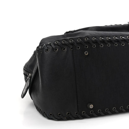 Christian Dior Monogram Ethnic Shoulder Bag Black 8 of 10
