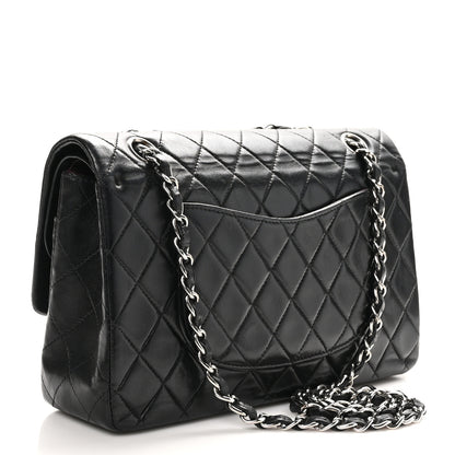 Chanel Lambskin Quilted Medium Double Flap Black 3 of 10
