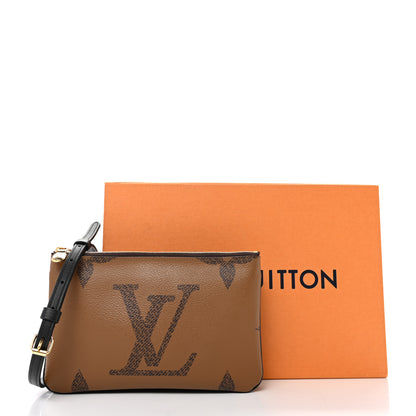Louis Vuitton Reverse Monogram Giant Double Zip Pochette 11 of 11