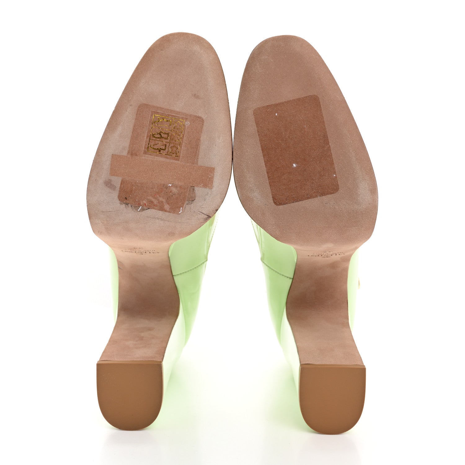 Valentino Garavani Patent Tan-Go 55/155mm Platform Pumps 38 Ambrosia 6 of 11