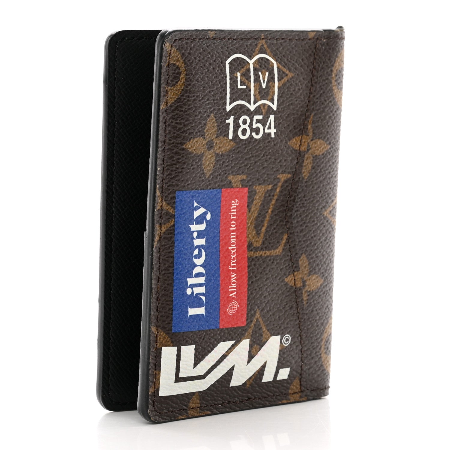Louis Vuitton Monogram Stickers Pocket Organizer NM 3 of 7