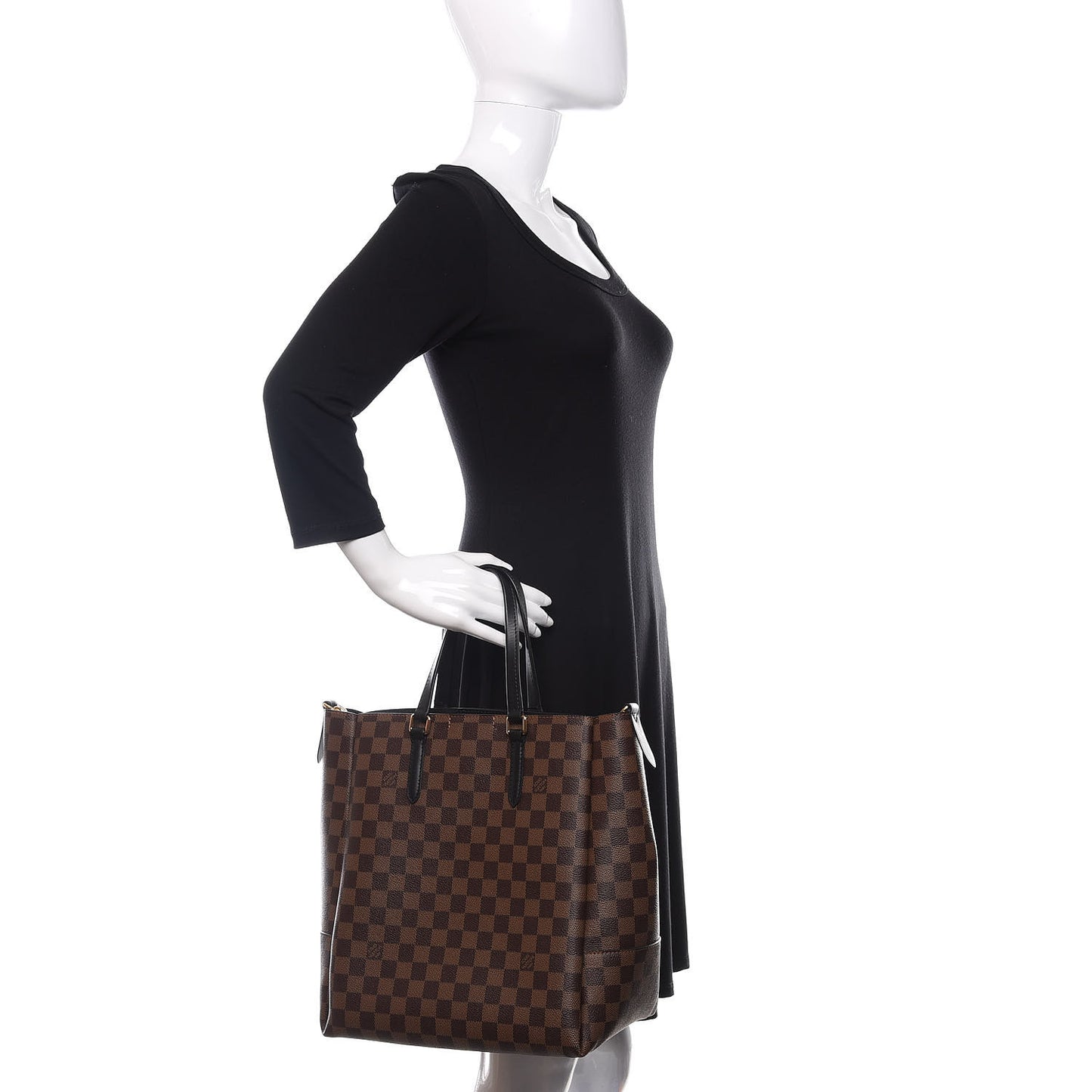 Damier Ebene Belmont MM Black