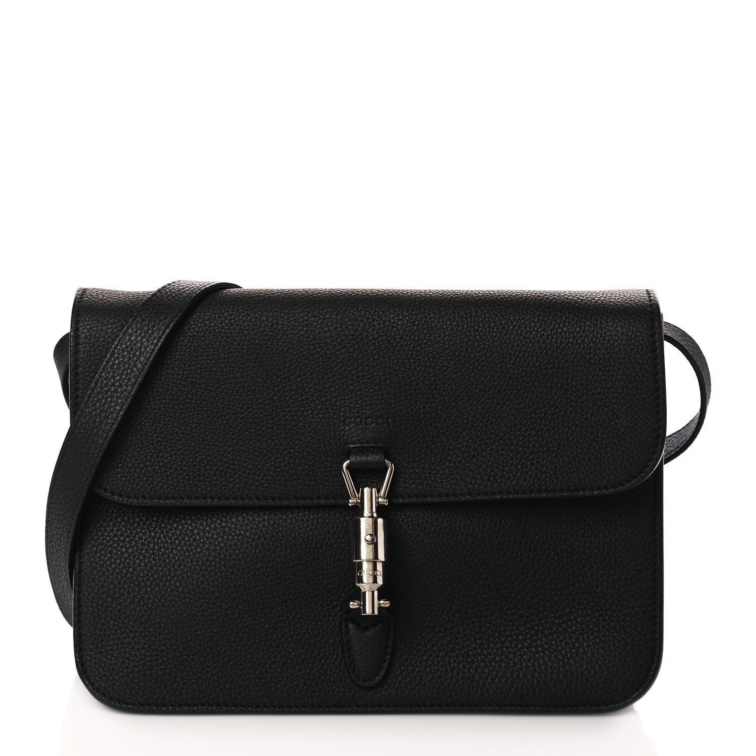 Gucci Soft Calfskin Small Jackie Shoulder Bag Black 1 of 9
