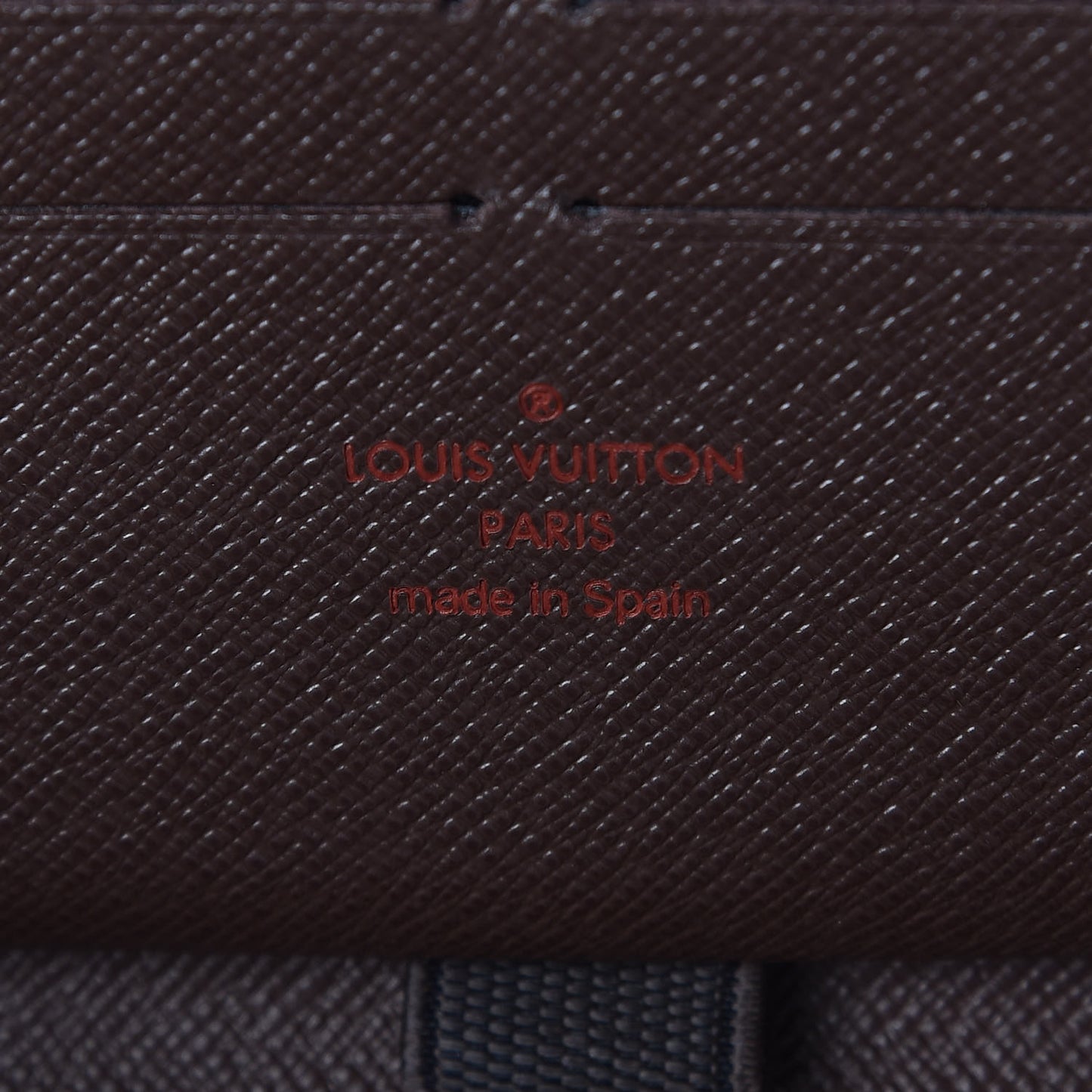 Damier Ebene Zippy Organizer Wallet