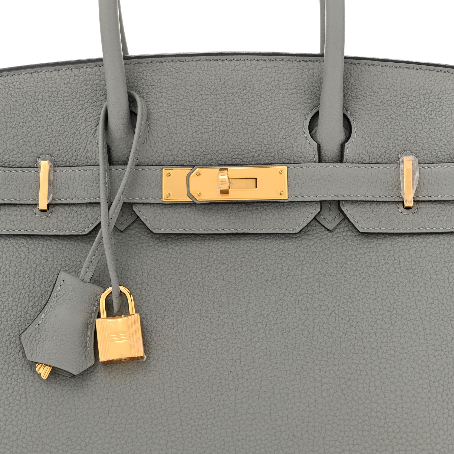 Hermes Togo BIRKIN 30 Gris Mouette 8 of 12