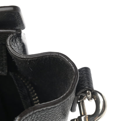 Celine Drummed Calfskin Nano Luggage Black 14 of 22