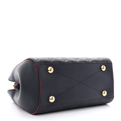 Louis Vuitton Empreinte Montaigne BB Marine Rouge 4 of 10