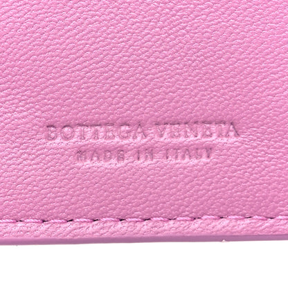 Bottega Veneta Nappa Intrecciato Continental Snap Wallet Peony 7 of 9