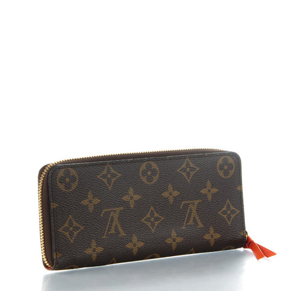 Louis Vuitton Monogram Clemence Wallet Piment 3 of 7