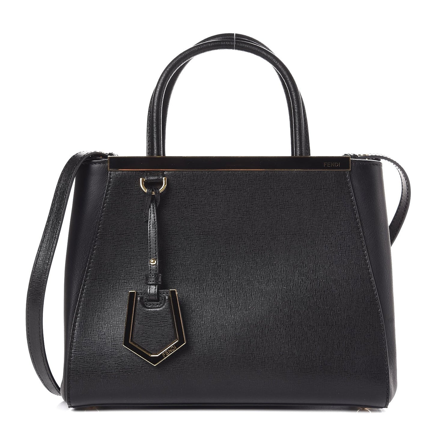 Vitello Elite Petite 2Jours Tote Black